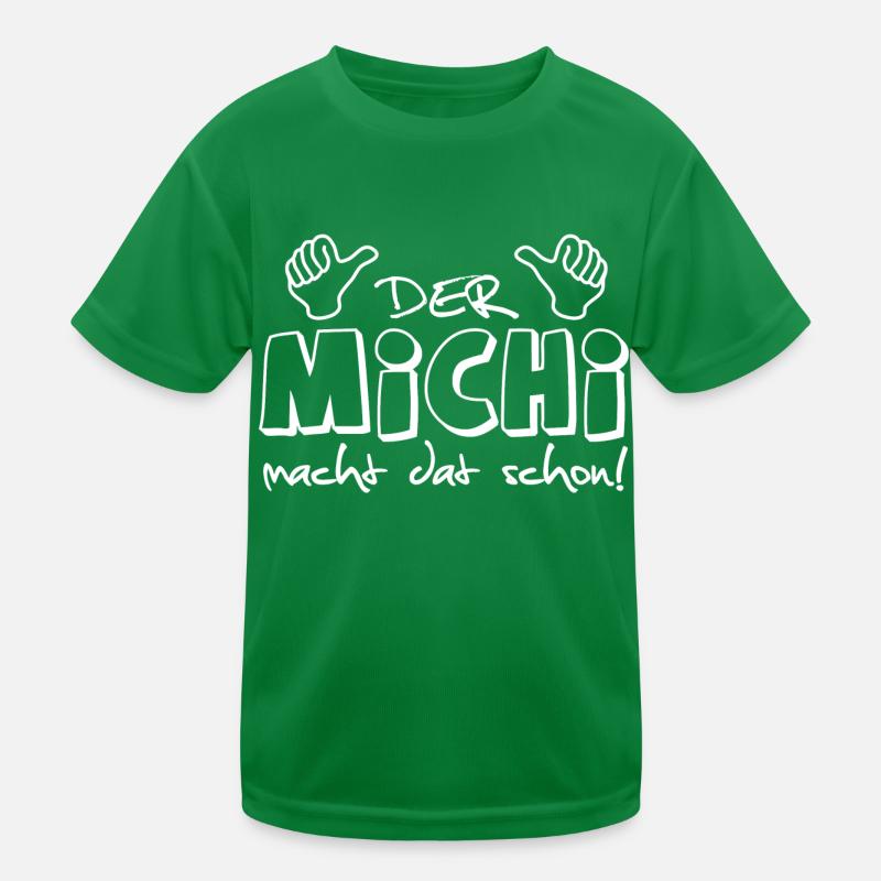 Michi Kinder Funktions-T-Shirt