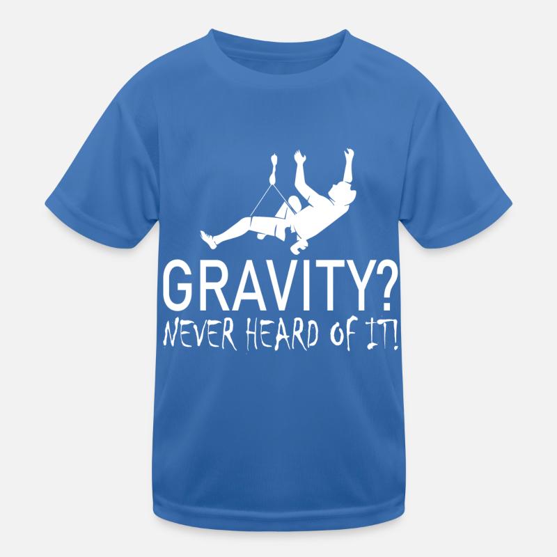 Bouldering Climbing Climbing Kids Functional T-Shirt