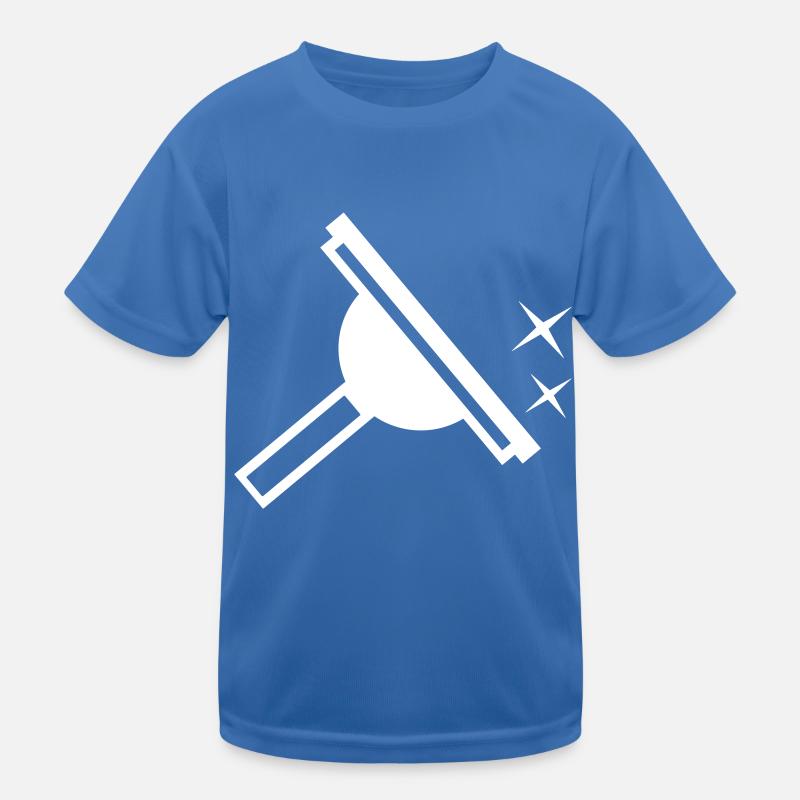 Window Cleaner Kids Functional T-Shirt