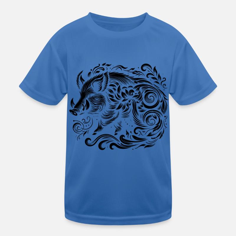 Sanglier T-shirt sport Enfant