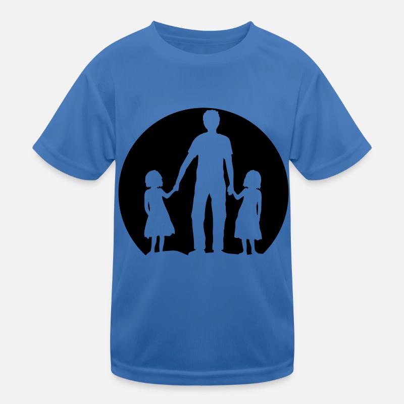 Logo father daughters Kids Functional T-Shirt