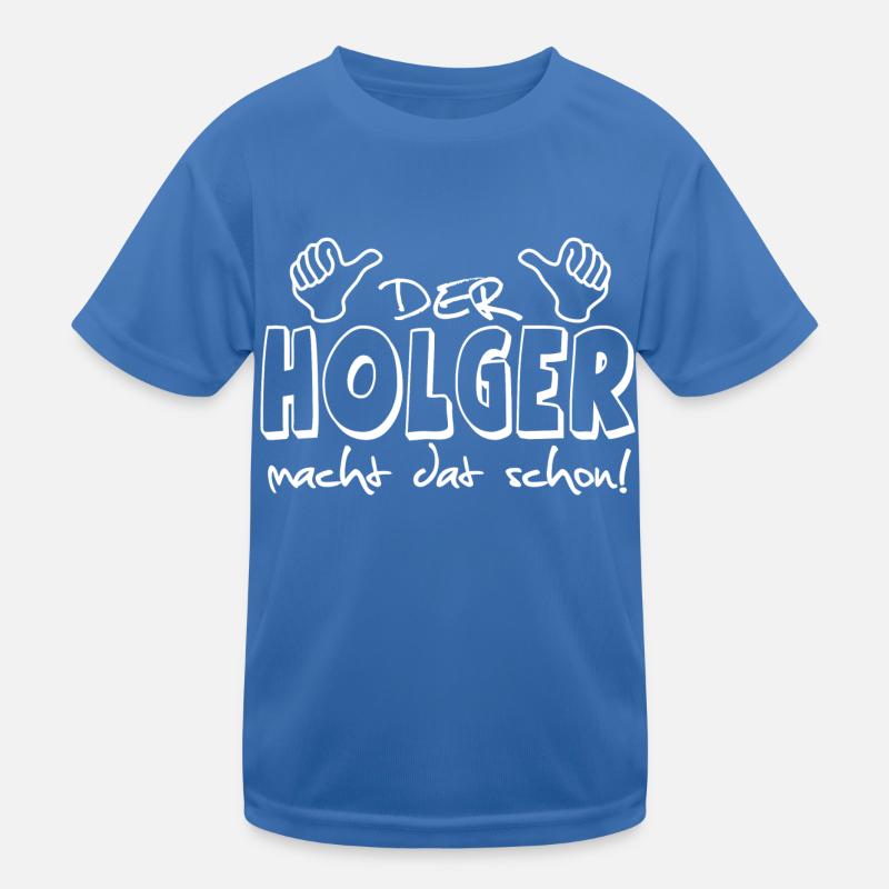 holger Kinder Funktions-T-Shirt