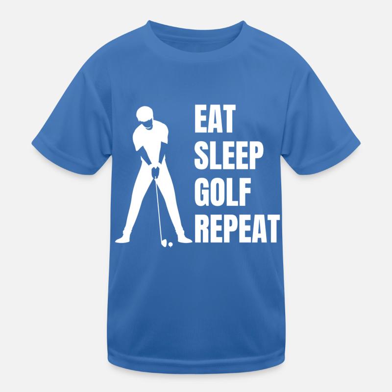 Golfers Golf Golf Golf Club Golf Course Kids Functional T-Shirt