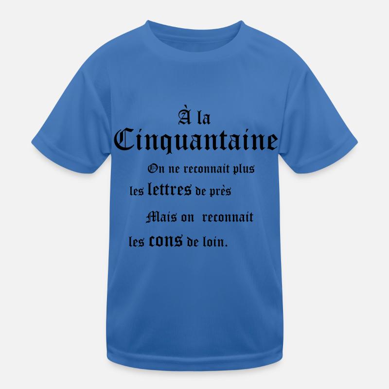 cinquantaine 50ans T-shirt sport Enfant