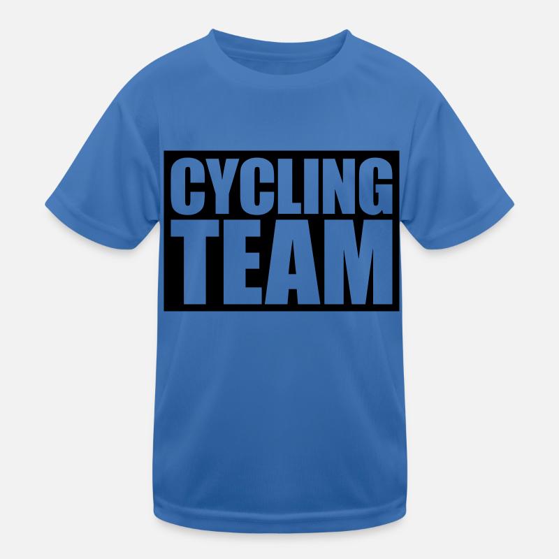 Cycling Team Shield Kids Functional T-Shirt