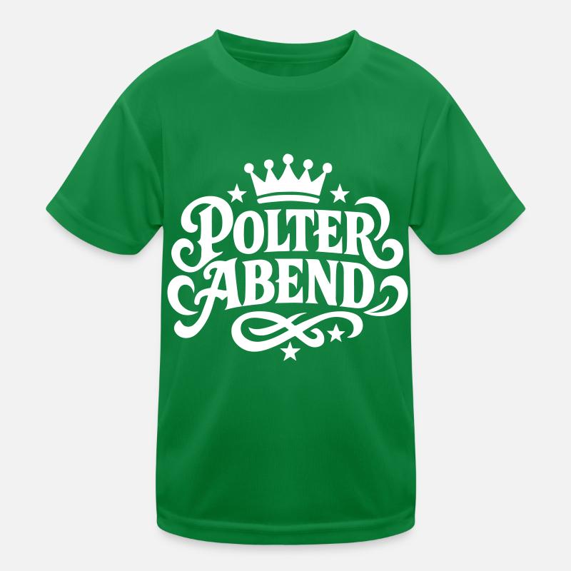 Polterabend Kinder Funktions-T-Shirt