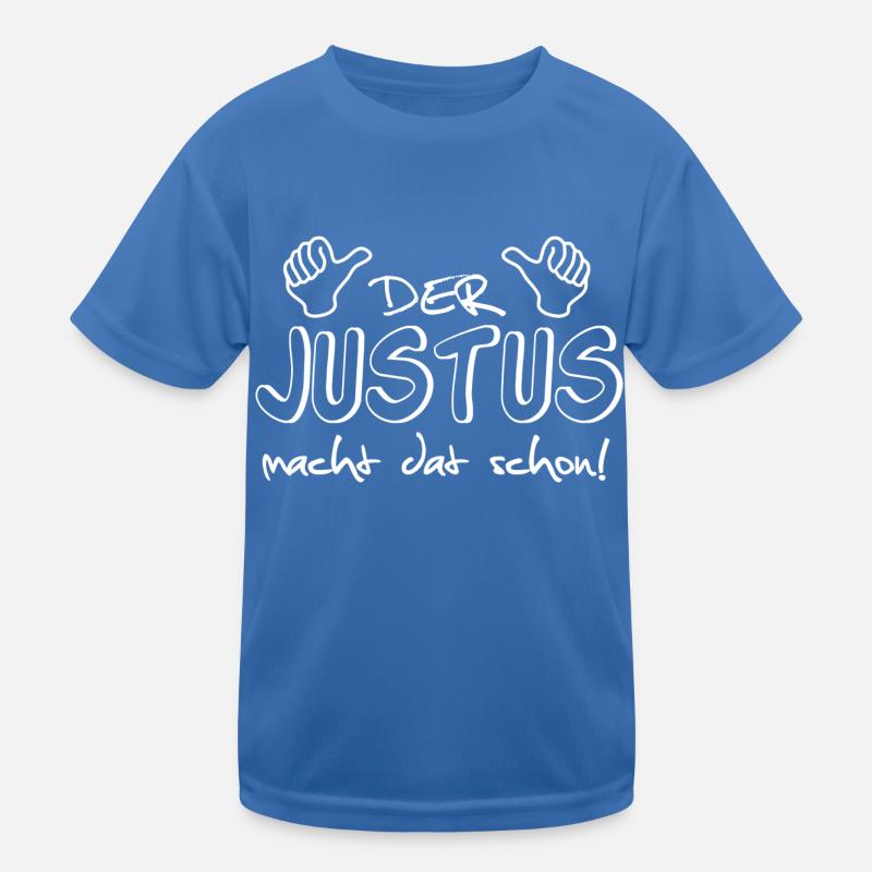 justus Kinder Funktions-T-Shirt