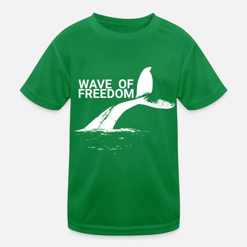 Vague de liberté T-shirt sport Enfant