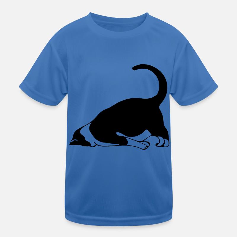 Chat endormi T-shirt sport Enfant