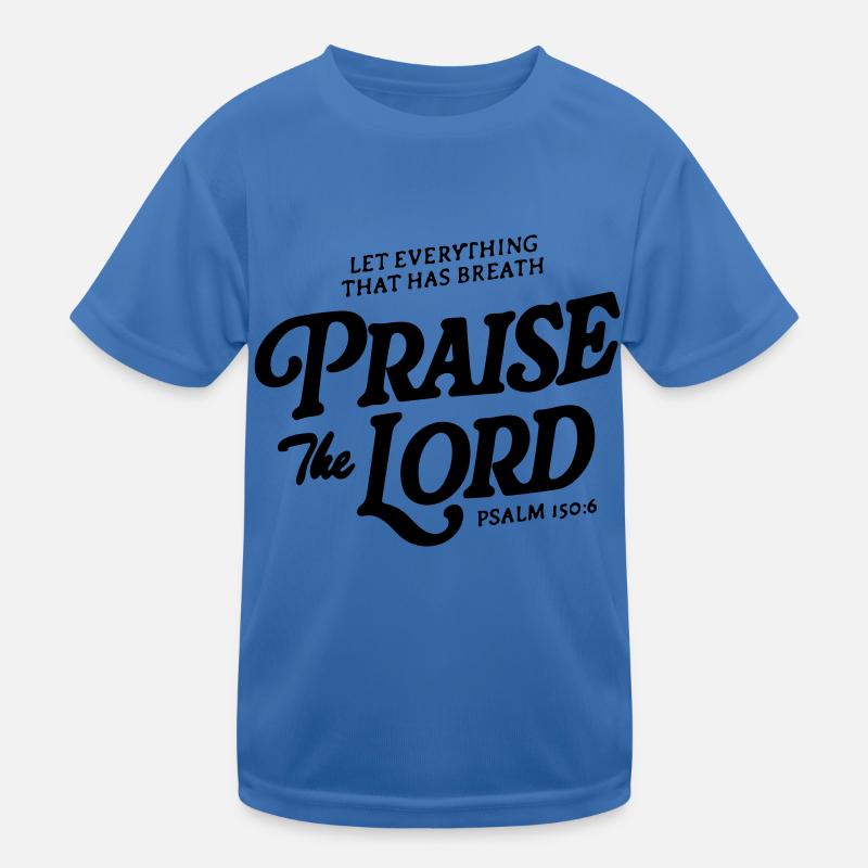 Lobe den Herrn Kinder Funktions-T-Shirt