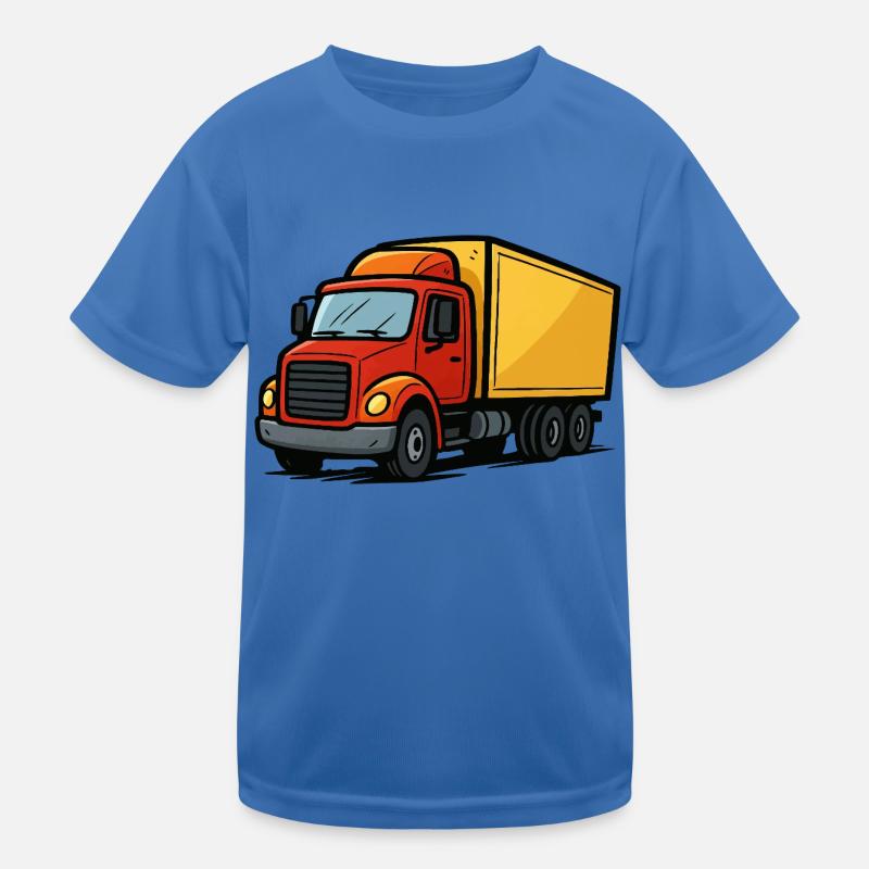 lastwagen comic Kinder Funktions-T-Shirt