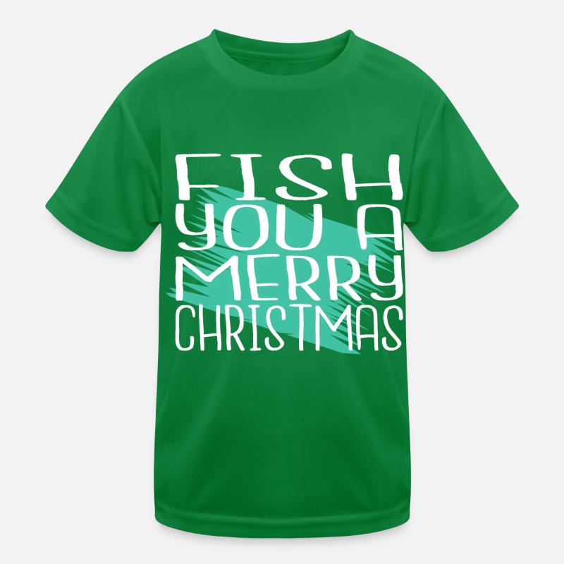 present sea cute gift fishing tournaments Kids Functional T-Shirt