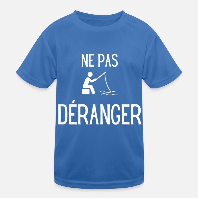 Ne pas déranger - design pêcheur humour T-shirt sport Enfant