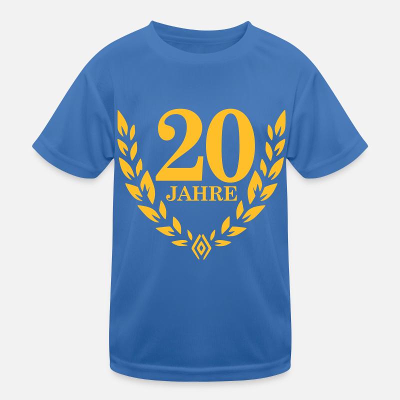 Jubiläum 20 Jahre Lorbeerkranz Kinder Funktions-T-Shirt
