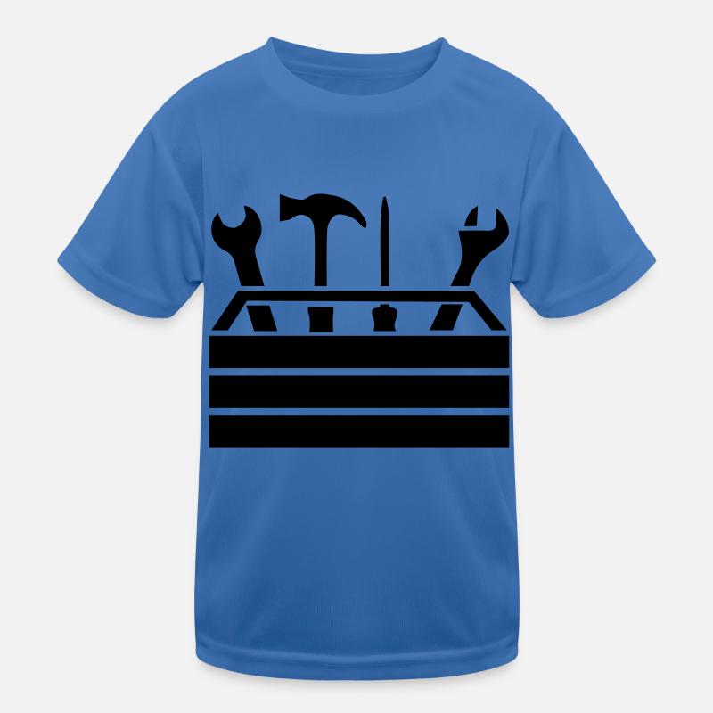 Tools Workshop Toolbox 1 Kids Functional T-Shirt