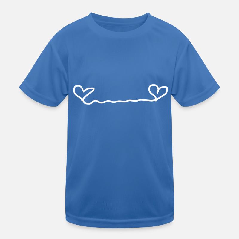 Hjerter hjerte Funktionsshirt til børn