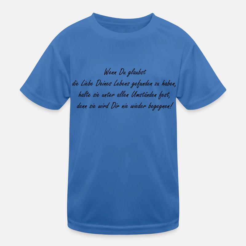 Liebe Kinder Funktions-T-Shirt