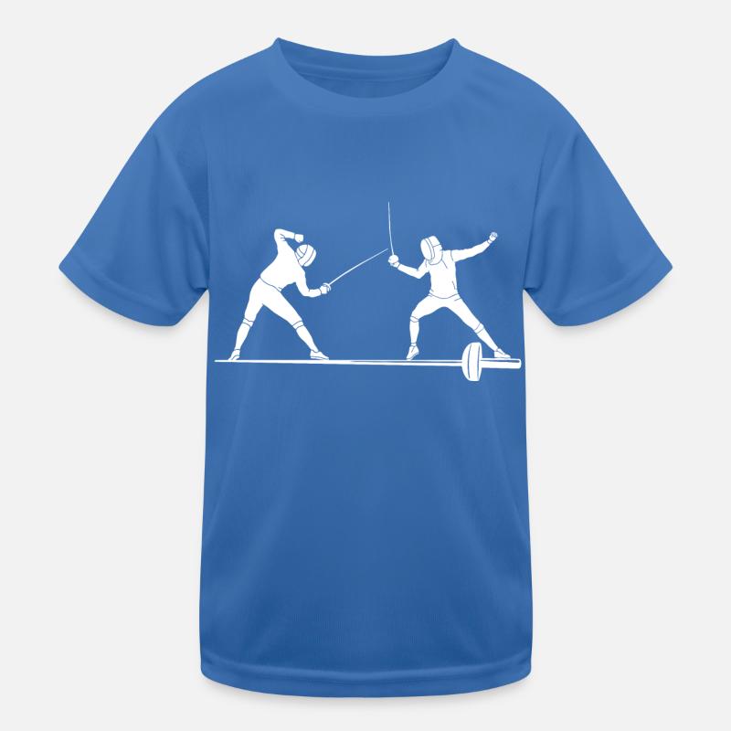 Fencing Kids Functional T-Shirt