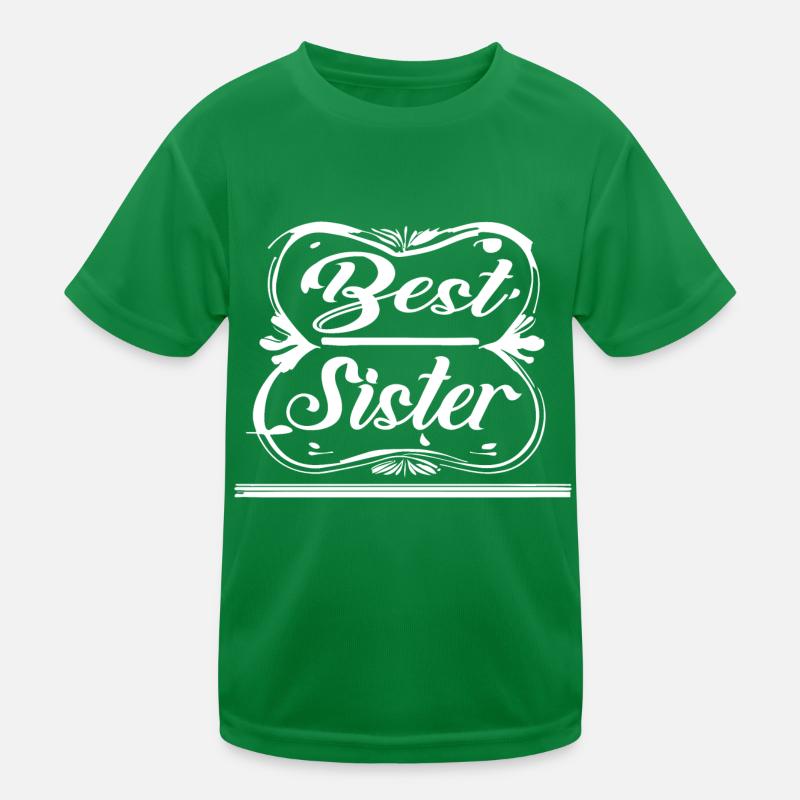 BESTE SCHWESTER Kinder Funktions-T-Shirt