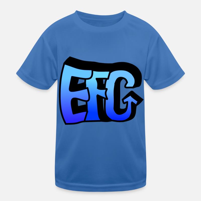 EFG pour les abréviations et l’art T-shirt sport Enfant