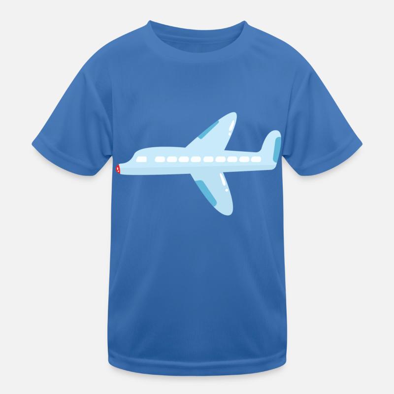 Flugzeug Kinder Funktions-T-Shirt