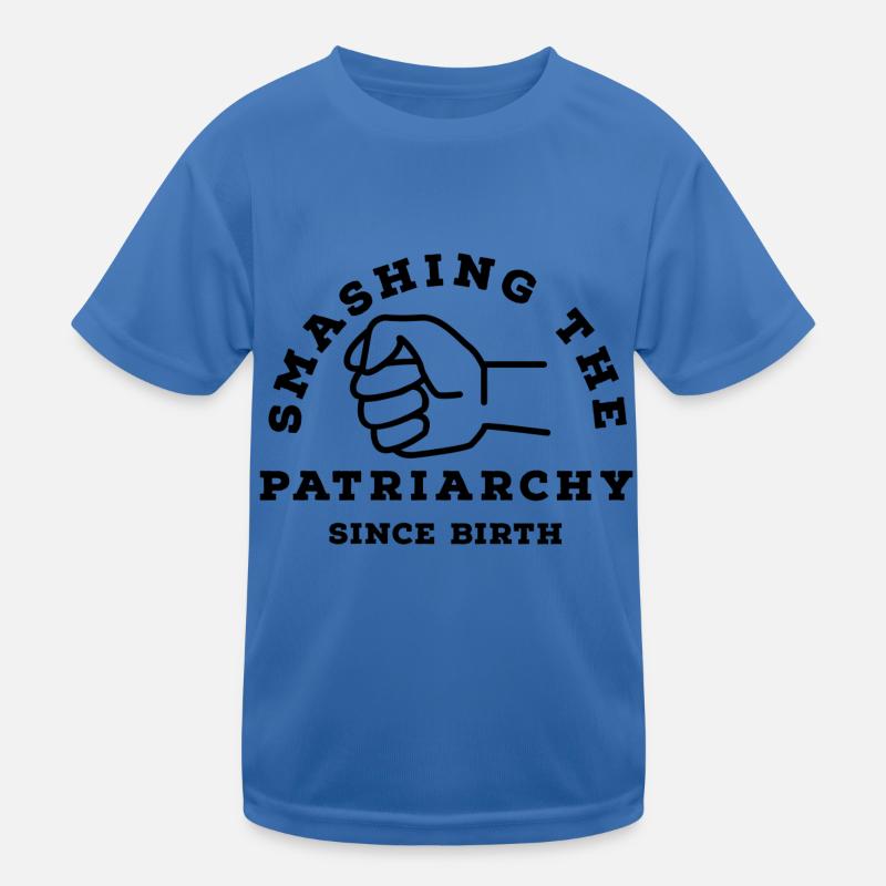 Smash the Patriarchy Kids Functional T-Shirt