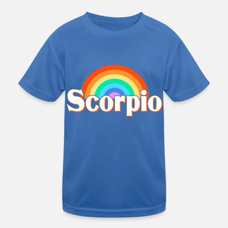 Zodiac sign Scorpio Kids Functional T-Shirt