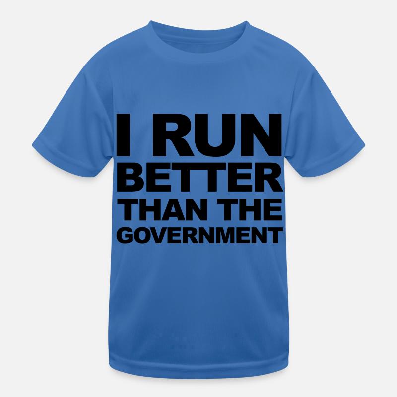 Run Kinder Funktions-T-Shirt