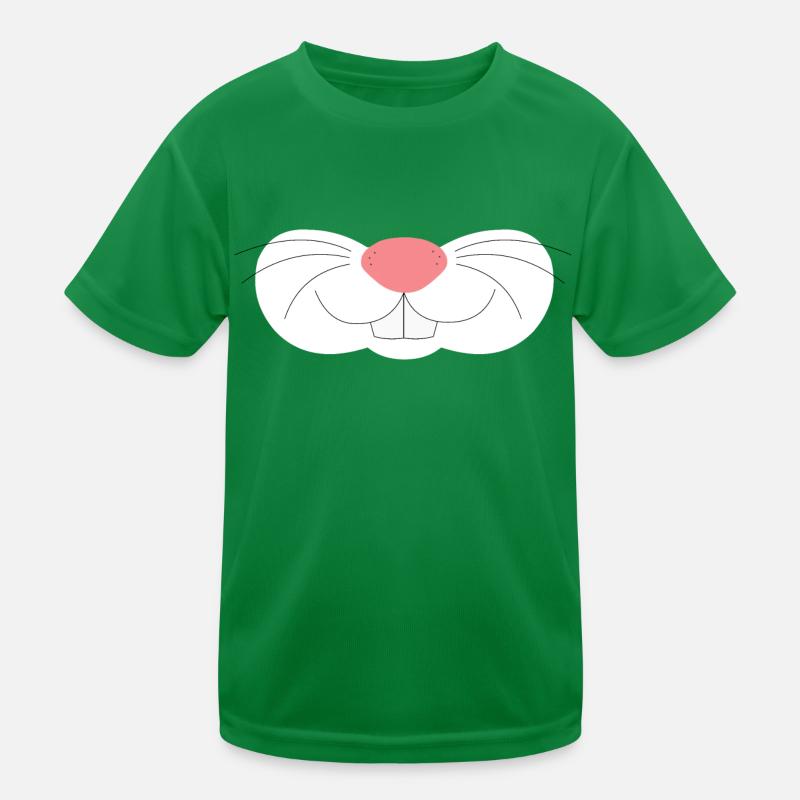 Cute bunny nose Kids Functional T-Shirt
