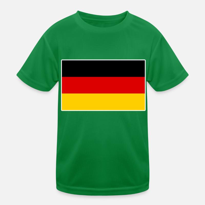 Drapeau de l’Allemagne T-shirt sport Enfant