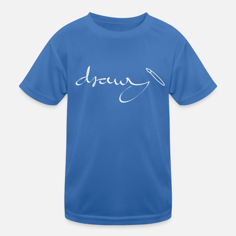 zeichnen Kunst Kinder Funktions-T-Shirt