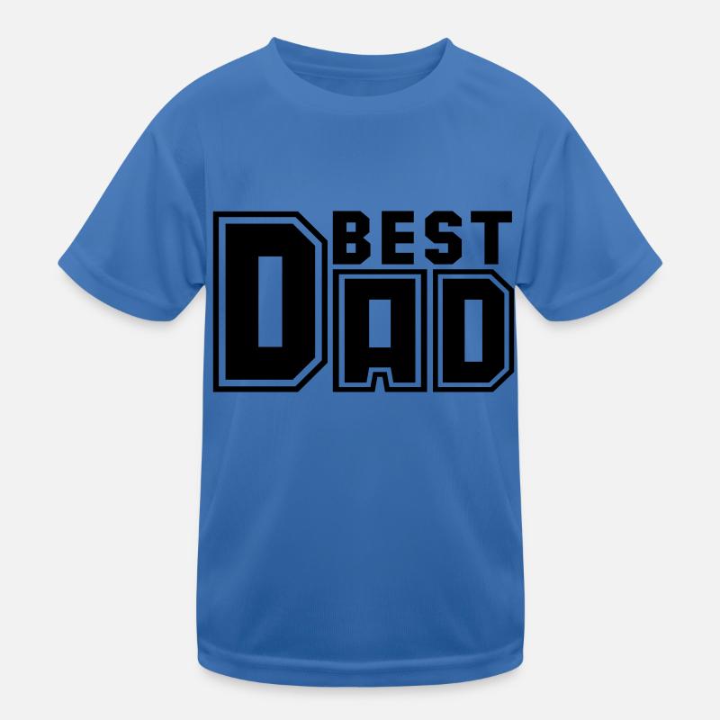 BEST DAD C-DESIGN Kinder Funktions-T-Shirt