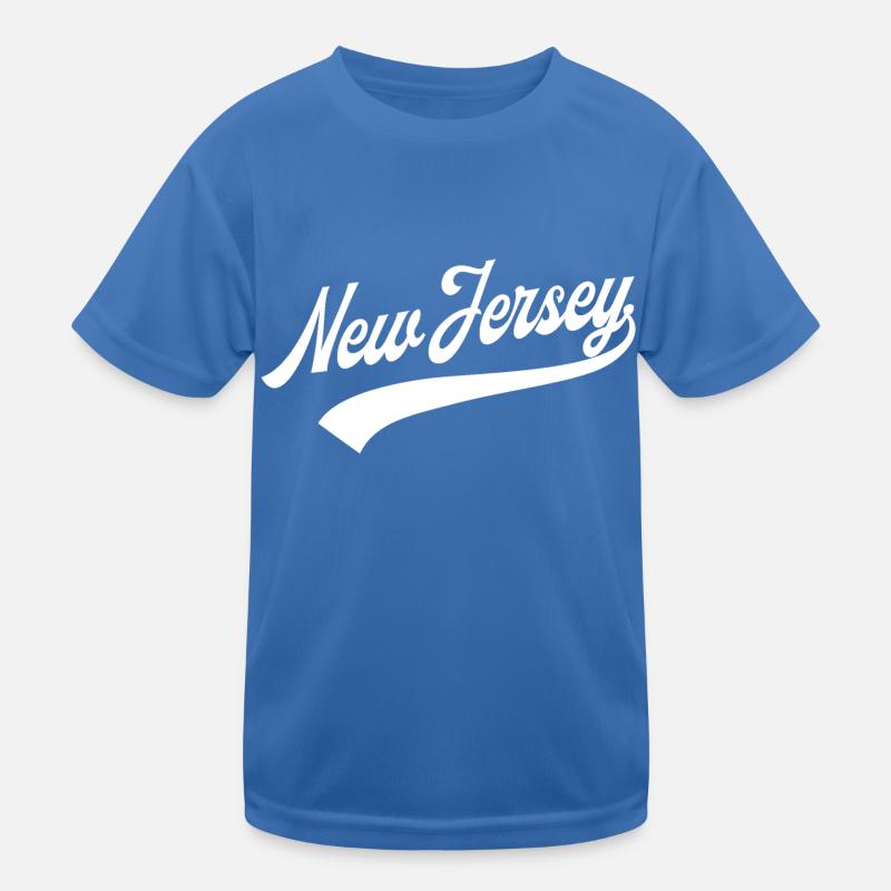 New Jersey Kinder Funktions-T-Shirt
