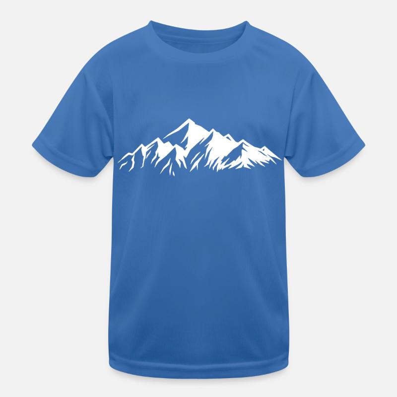 Berge Kinder Funktions-T-Shirt