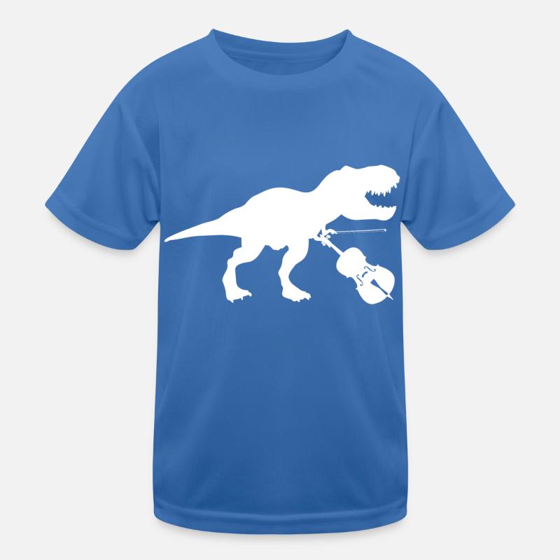 Cellosaurus Violoncelle Violoncelliste Dinosaur Rex Musique T-shirt sport Enfant