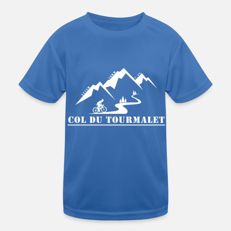 Col du Tourmalet Kinder Funktions-T-Shirt