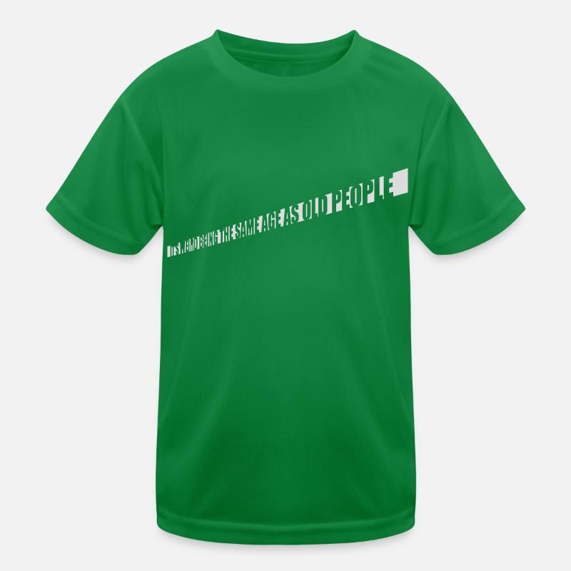 être âgé T-shirt sport Enfant