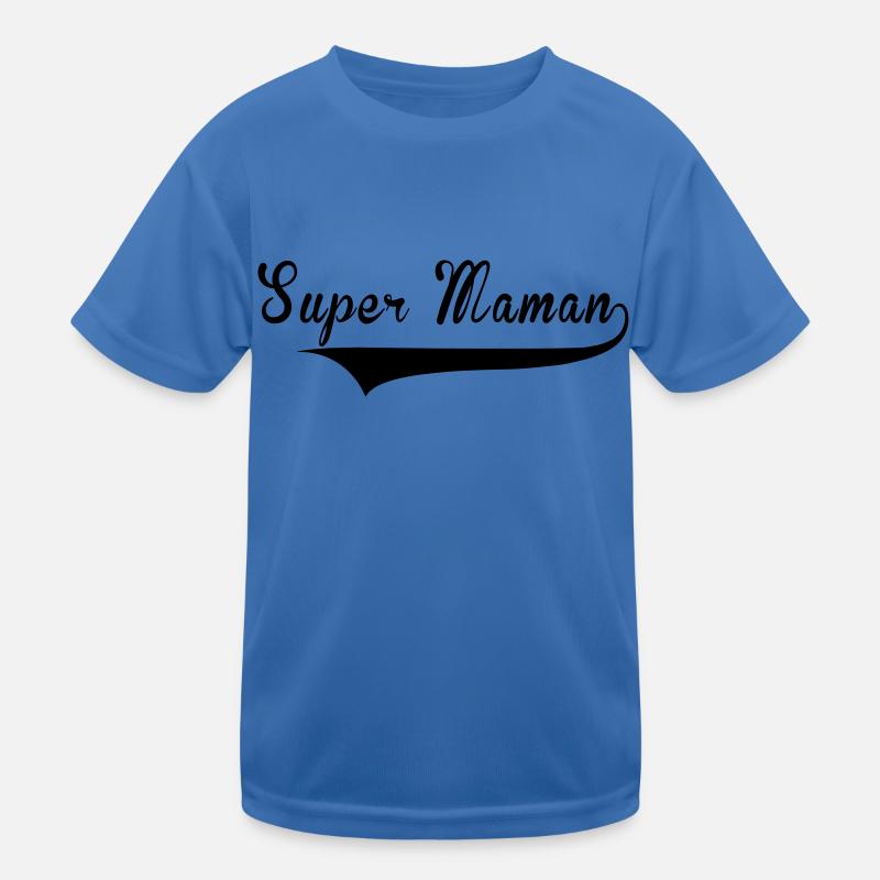 Supermaman Kinder Funktions-T-Shirt