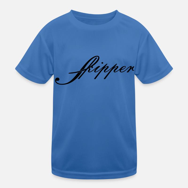 skipper_vec_1 de Kinder Funktions-T-Shirt
