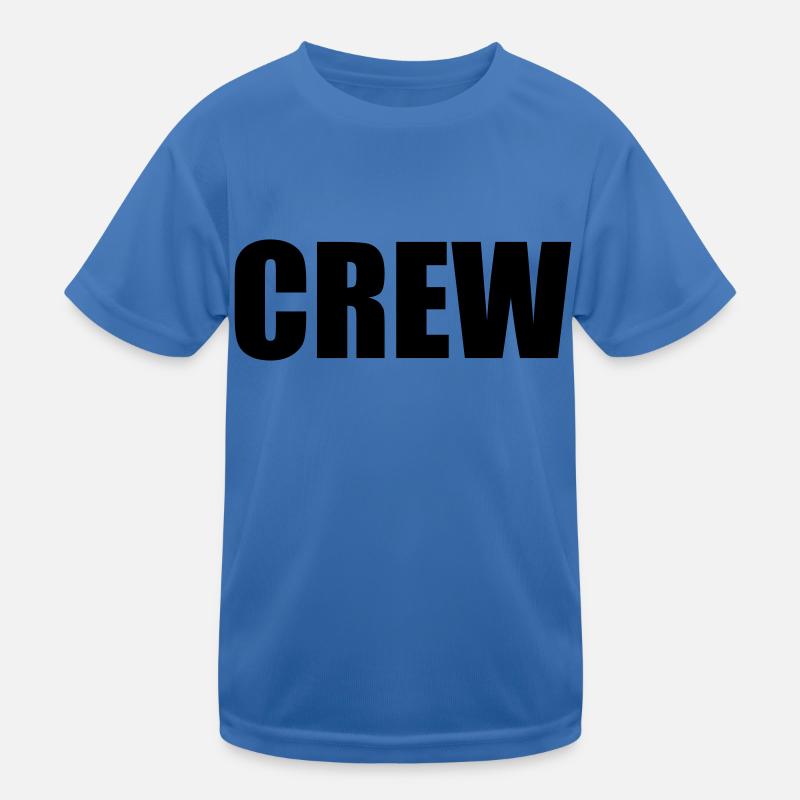 crew Kinder Funktions-T-Shirt