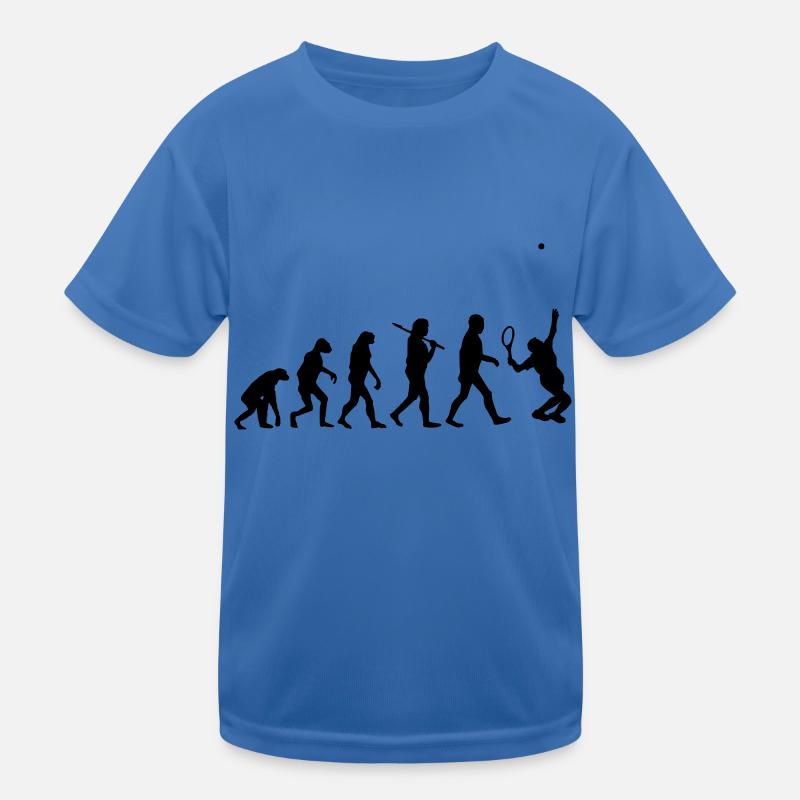 evolution Tennis - Kids Functional T-Shirt - royal blue