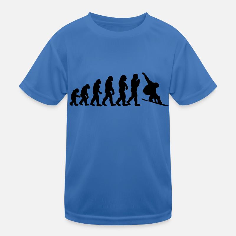 évolution de surf des neiges T-shirt sport Enfant