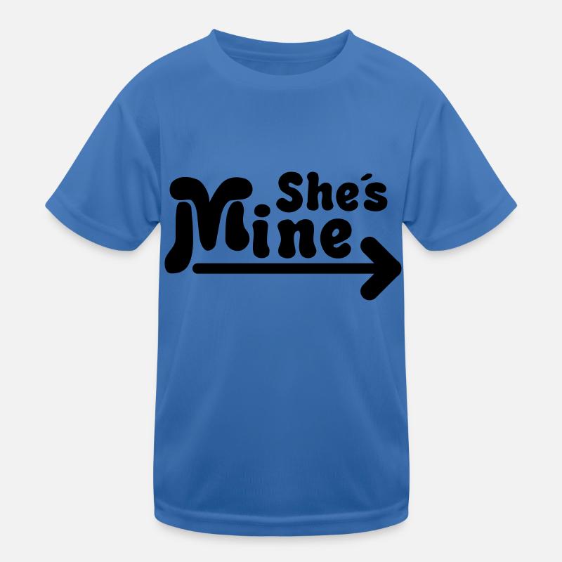 shes_mine_de1 T-shirt sport Enfant