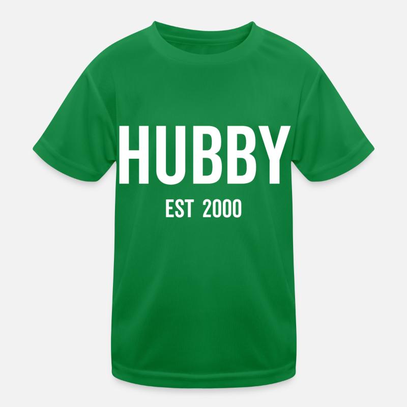 Hubby Est 2000 T-shirt sport Enfant