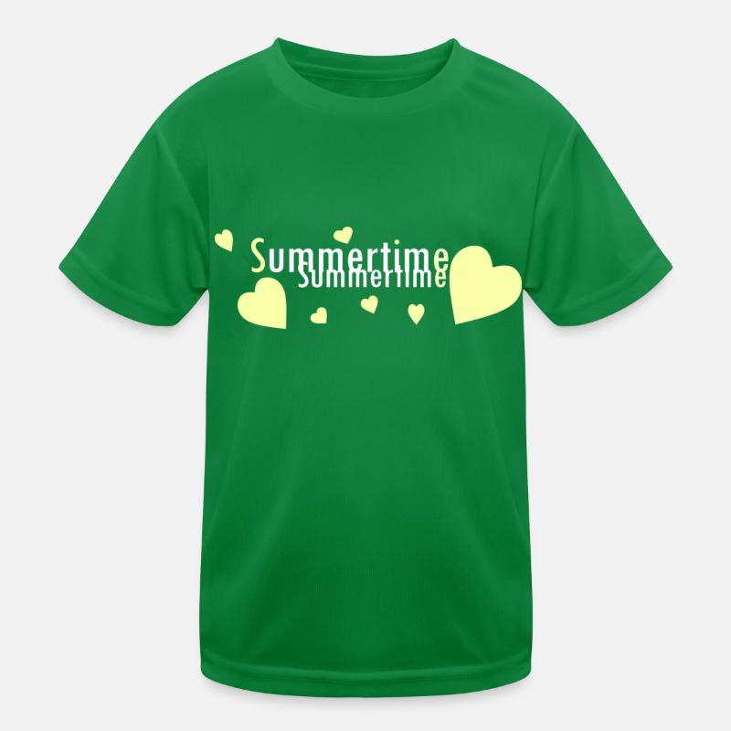 Summertime 40 Kids Functional T-Shirt