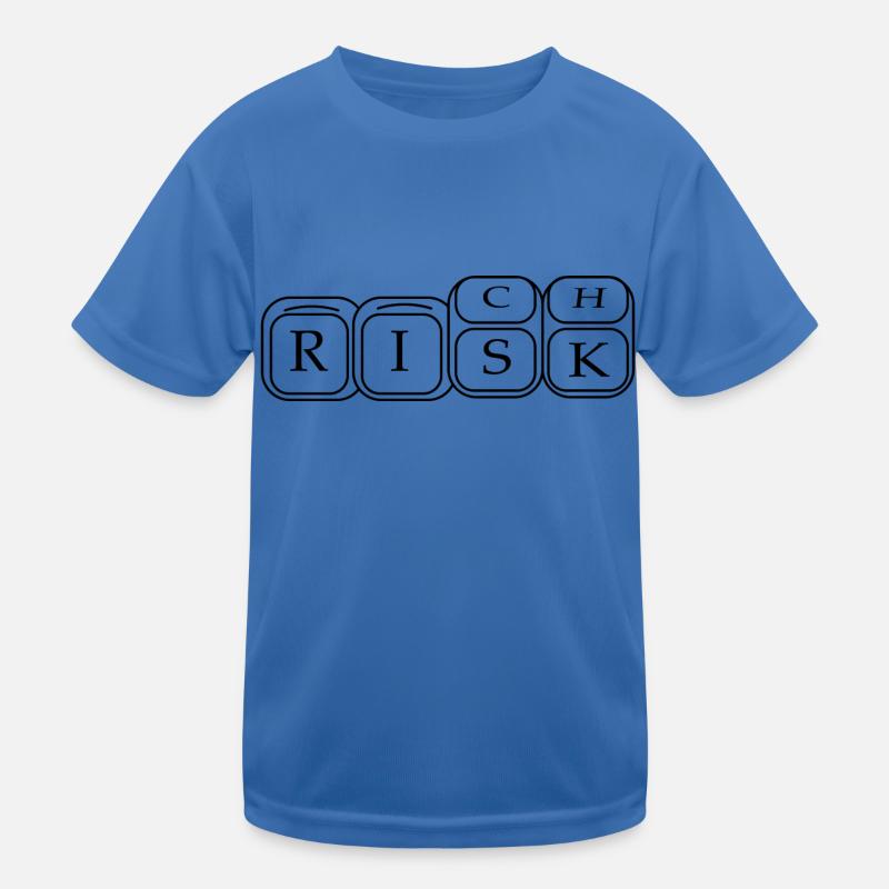 Riche en dés et risqué T-shirt sport Enfant