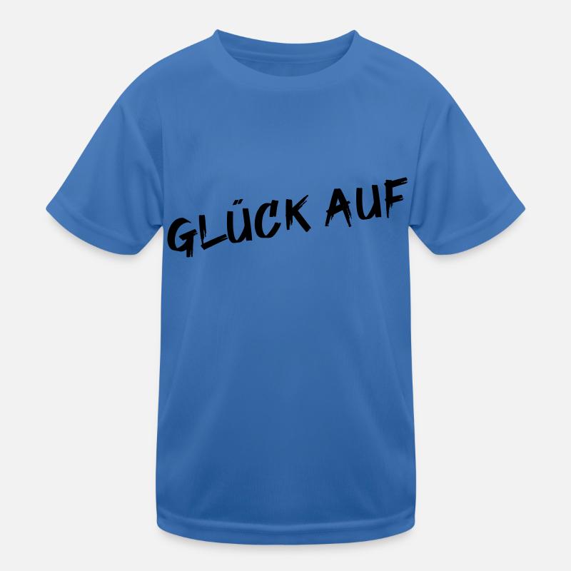 Glück auf Kinder Funktions-T-Shirt