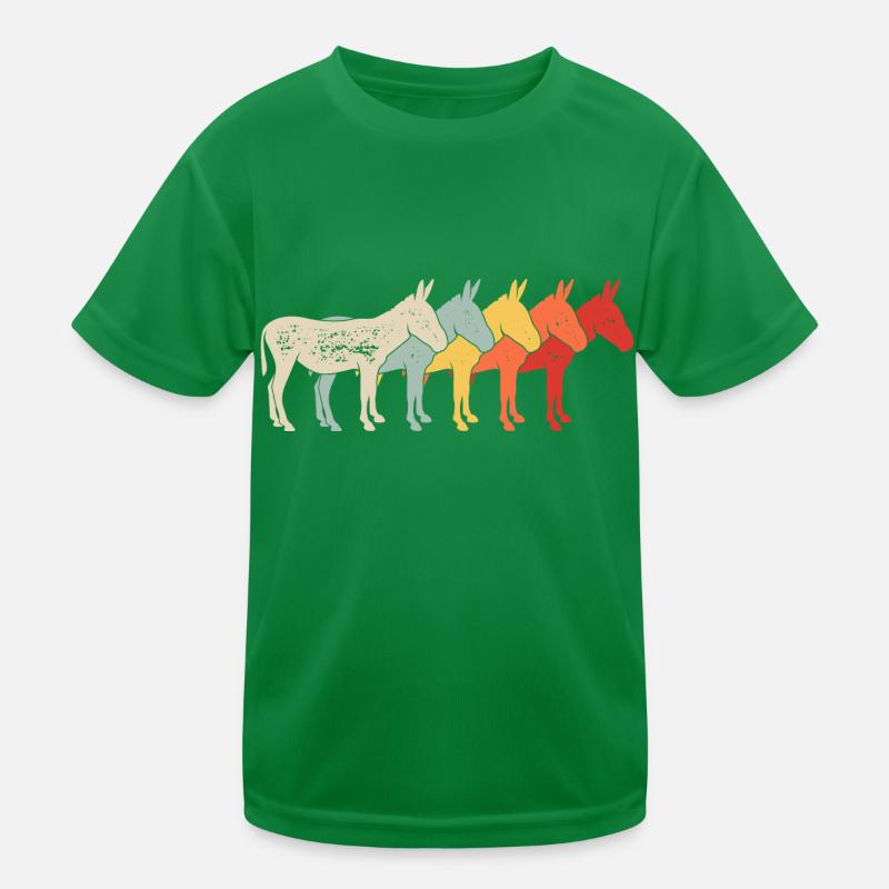 Donkey Mule Kids Functional T-Shirt