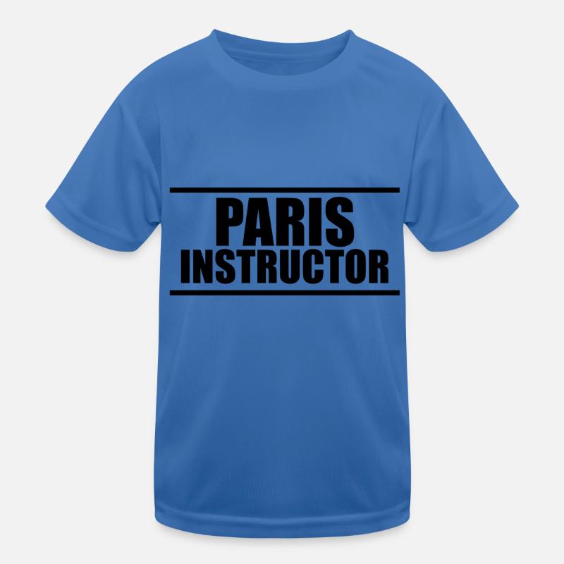 Paris Instructor Kids Functional T-Shirt