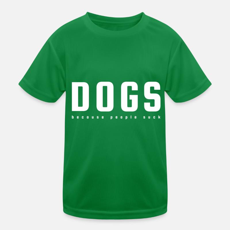 Chiens T-shirt sport Enfant